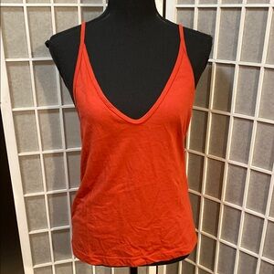 ETICA ANTHROPOLOGY BURNT ORANGE NWT 100% TANK TOP💥